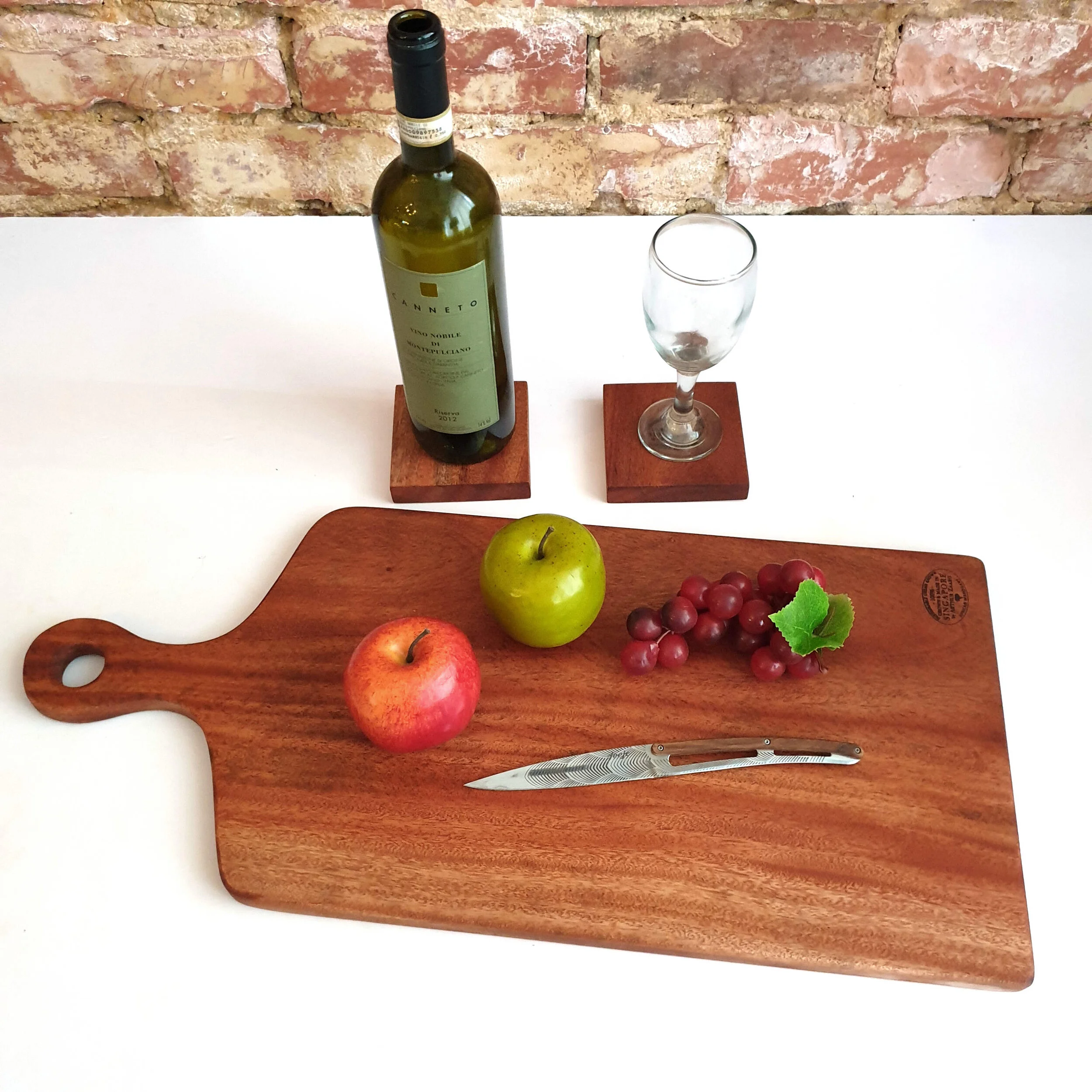 Artisanal Board & Coaster Set — ARTHUR ZAARO Sustainable Singapore